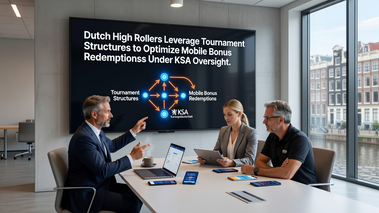 High rollers gebruiken toernooistructuren op mobiele apparaten onder KSA-toezicht