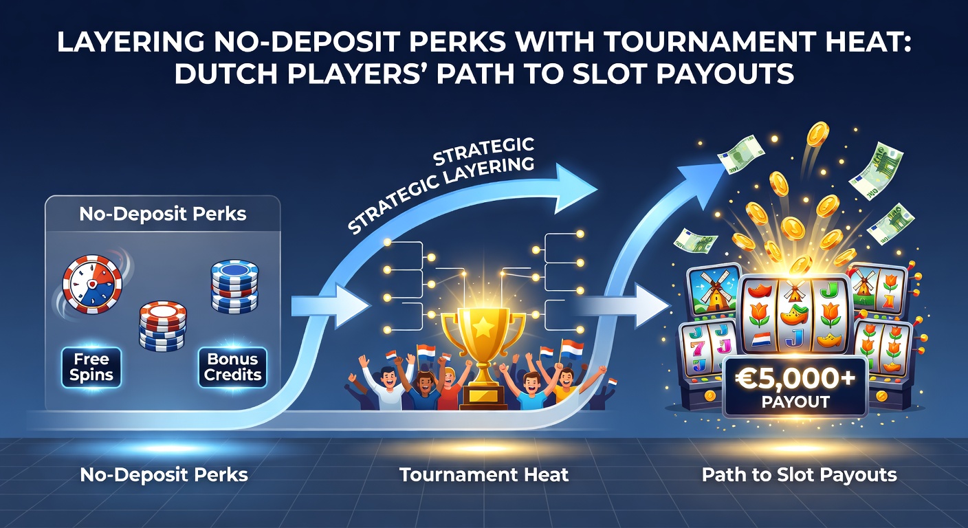 Grafiek met leiderbord van slot-toernooi en no-deposit bonus icoon