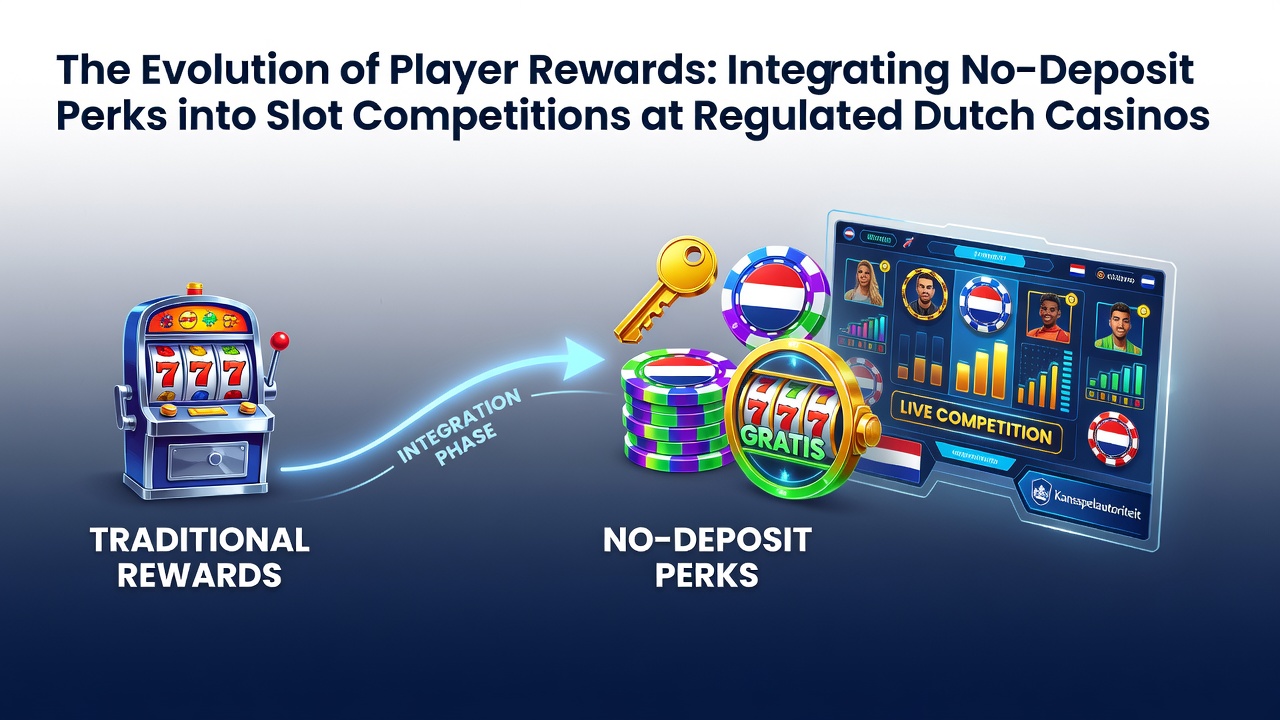 Illustratie van no-deposit beloningen in slotcompetities bij Nederlandse casino's